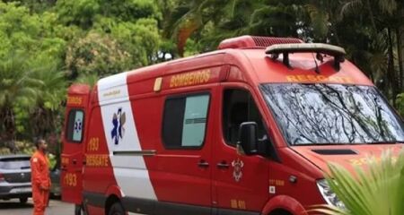 Segundo o Corpo de Bombeiros, a menina de 2 anos ficou 25 minutos em parada cardiorrespiratória e não resistiu