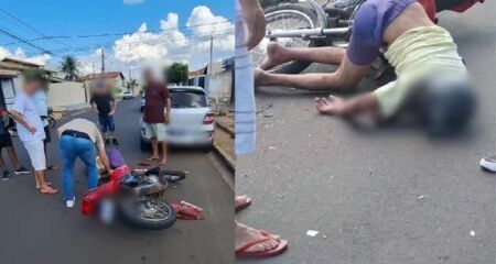 Testemunha afirmou que o motociclista estava em alta velocidade quando houve a colisão