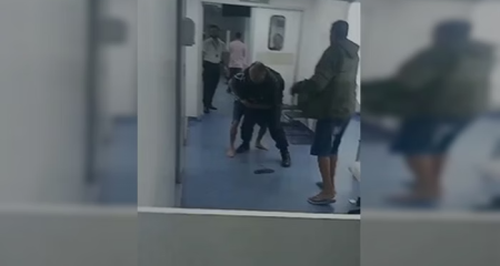 Suspeito teria se irritado e partido para cima do vigilante ao ser abordado