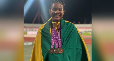 Ana Beatriz Magalhães Dias começou a praticar esporte em 2015 