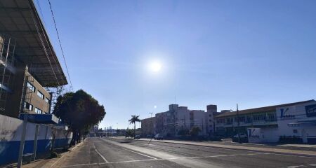 Campo Grande terá mínima de 19&ordm;C e máxima de 34&ordm;C