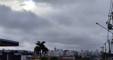 Campo Grande tem mínima de 22°C e máxima de 30&ordm;C