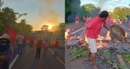 Movimento começou na madrugada desta segunda