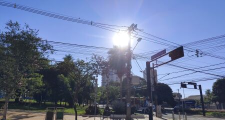 Campo Grande tem mínima de 27&ordm;C e máxima de 34&ordm;C