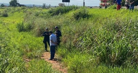 Local onde o corpo de Liomário foi encontrado