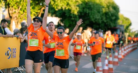 A energia da chegada na Bonito 21K