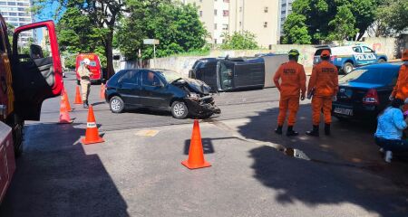 Batida assustou condutoras no Jardim dos Estados