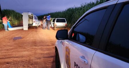 Corpo foi achado em uma estrada vicinal