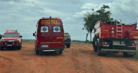 fato ocorreu na tarde desta terça-feira, em uma área rural de Nova Andradina