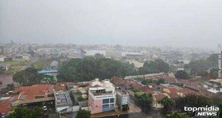 Podem ocorrer chuvas mais intensas e tempestades acompanhadas de raios e rajadas de vento