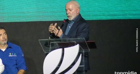 Lula participa de inauguração de fábrica em MS