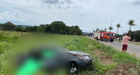 Vítima morre decapitada em grave capotamento em rodovia de Goiás