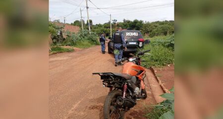 Motocicleta foi encontrada em um matagal no Parque do Lageado