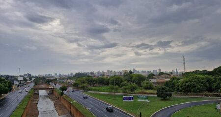 Campo Grande tem mínima de 22°C e máxima de 33°C