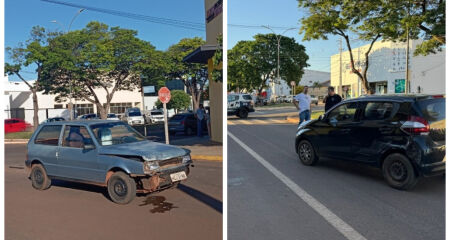 Acidente aconteceu no cruzamento Rua Senador Auro de Moura Andrade com a Avenida Eurico Soares