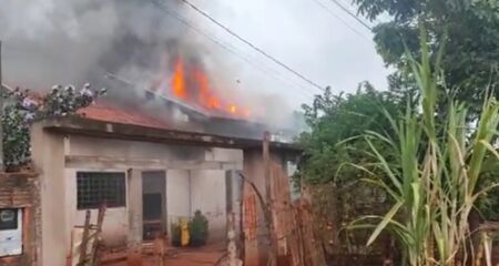 Incêndio foi causado de forma criminosa pelo marido