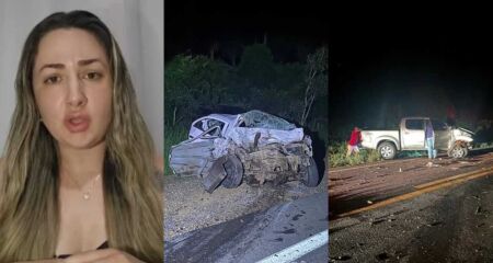 Abalada com a perda dos pais, a jovem relatou no vídeo que o motorista que causou o acidente ainda não se pronunciou