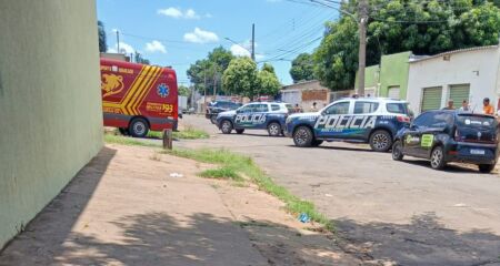 Polícia Militar e Corpo de Bombeiros estiveram pelo local