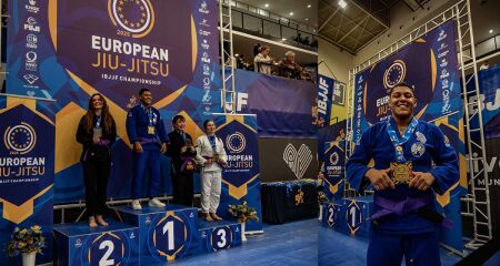 Do Aero Rancho, Barbara Pinheiro vence campeonato e se torna campeã europeia de jiu-jitsu