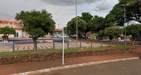 Praça Aquidauana, em Campo Grande