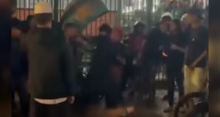 Briga só parou após a chegada de policiais militares