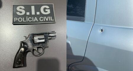 Autyor teria fechado carro da vítima na MS-141 e efetuado vários disparos