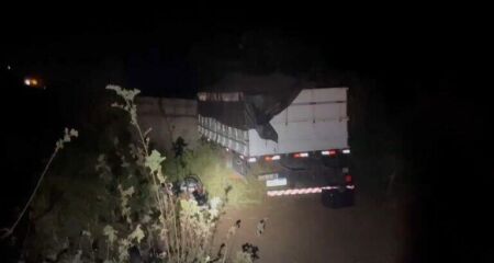 Acidente ocorreu no final da tarde desta quarta-feira (21), em São Gabriel do Oeste