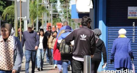 Mudança climática acontece em razão de uma frente fria que atuará com força