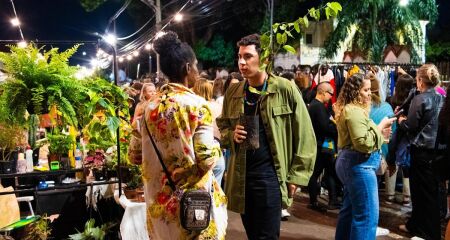 Ação "Muda Campão" aconteceu na feira O Balaio, na Esplanada Ferroviária de Campo Grande