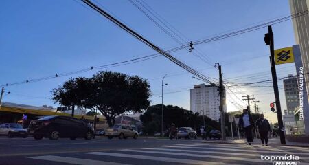 Em Campo Grande é prevista mínima de 21°C e máxima de 33°C
