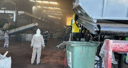 Apesar do susto, o incêndio foi contido