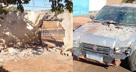 Ele ainda tentou fugir, mas acabou detido pelos policiais