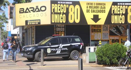Os estabelecimentos são conhecidos por vender calçados a preço fixo; 2ª batida neste ano