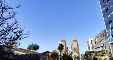 Campo Grande tem mínima de 20&ordm;C e máxima de 31&ordm;C