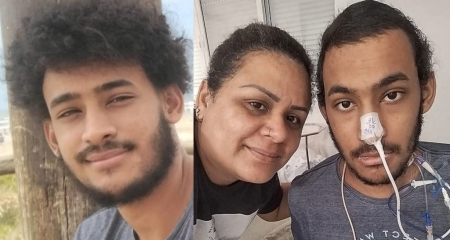 Lincon Terto da Rosa, 20 anos, tinha leucemia; ele morreu em Curitiba, mas família tenta enterrá-lo na cidade natal