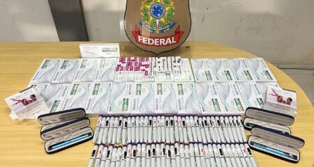 Medicamentos foram apreendidos