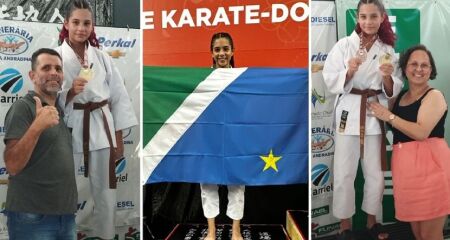 Heloísa foi selecionada para representar o Brasil 