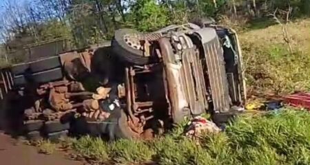 Apesar do susto não houve vítimas no local