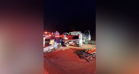 O acidente ocorreu próximo da ponte Sucuriú