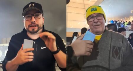 Influencer Junior Manica fez a pergunta e somente o idoso acertou