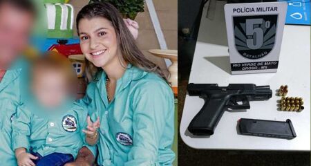 O disparo foi efetuado de maneira acidental pela criança