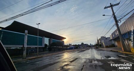 Chuvas em Campo Grande apareceram no decorrer da madrugada