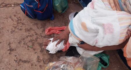 Morador de rua estava passando pelo local quando foi atropelado