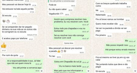 Ao longo de 6 meses, a vítima já passou mais de R$ 3 mil para os criminosos, que seguem cobrando os 'juros'