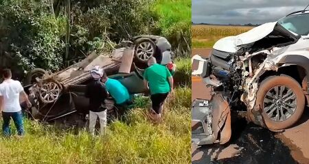 Uma pessoa morreu no local