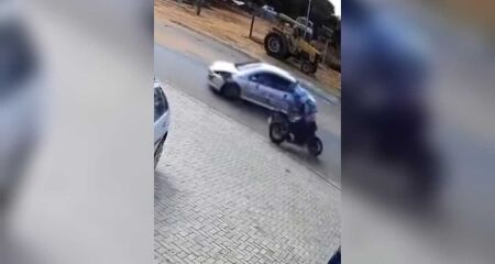 Momento da batida em Nioaque