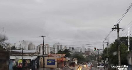 Em Campo Grande é prevista mínima de 10°C e máxima de 22°C