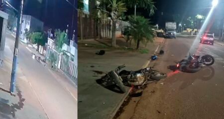 Homem jogou moto contra a da ex-companheira, com objetivo de matá-la; ele foi preso