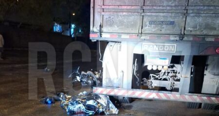 A vítima morreu ainda no local do acidente