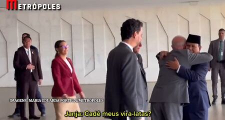 Janja disse ''vira-latas'' aos jornalistas 